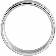 Load image into Gallery viewer, Sterling Silver 6 mm Grooved Band Size 7.5
