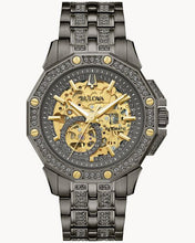 Load image into Gallery viewer, Bulova 98A293 Octava Gray-Tone Dial Stainless Steel Bracelet