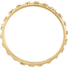 Load image into Gallery viewer, 10K Yellow Prayer Ring Size 4
