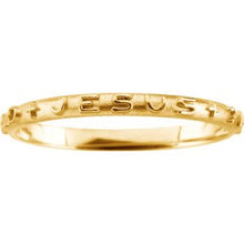 Load image into Gallery viewer, 10K Yellow Prayer Ring Size 5
