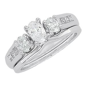 Three-Stone Engagement Ring or Band