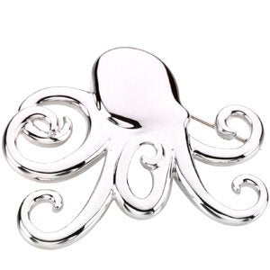 Octopus Brooch