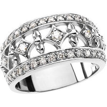 Load image into Gallery viewer, Platinum 1/2  CTW Diamond Ring
