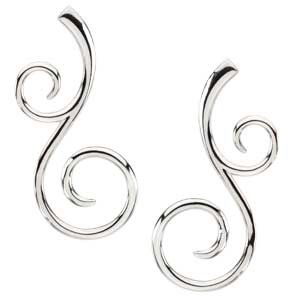 Scroll Pattern Earrings 