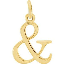 Load image into Gallery viewer, Lowercase Initial Necklace or Pendant

