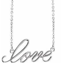 Load image into Gallery viewer, &quot;Love&quot; Necklace or Center
