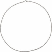 Load image into Gallery viewer, 3 mm Stainless Steel Rolo Chain
