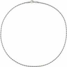 Load image into Gallery viewer, 2.4 mm Rope Chain 
