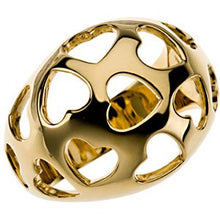 Charger l'image dans la galerie, Fashion Dome Ring with Hearts
