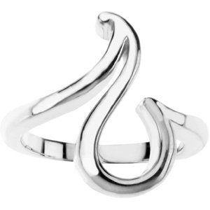 Sterling Silver Freeform Ring