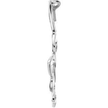 Load image into Gallery viewer, Sterling Silver 50.5x41 mm Butterfly Pendant
