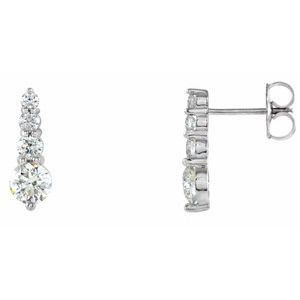 Journey Diamond Earring
