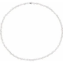 Load image into Gallery viewer, 4.5 mm Sterling Silver Heart Link Chain
