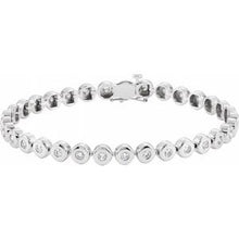 Charger l&#39;image dans la galerie, Bezel-Set Line Bracelet  
