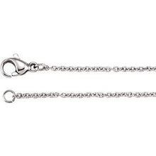 Load image into Gallery viewer, Stainless Steel 1.5 mm Cable 20&quot; Chain

