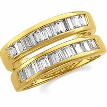 Load image into Gallery viewer, 14K Yellow 1 1/2 CTW Diamond Ring Guard
