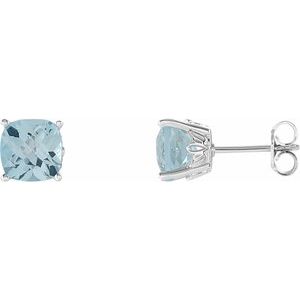 Sterling Silver Sky Blue Topaz Earrings