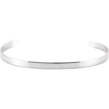 Load image into Gallery viewer, Sterling Silver Cuff Bracelet - 4.75 mm
