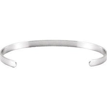 Load image into Gallery viewer, Sterling Silver Cuff Bracelet - 4.75 mm
