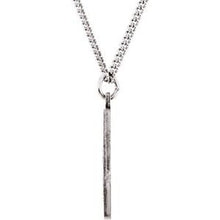 Load image into Gallery viewer, Sterling Silver 18 mm Round Pope Francis 18&quot; Necklace
