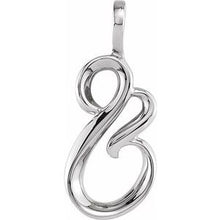 Load image into Gallery viewer, Sterling Silver Freeform Pendant
