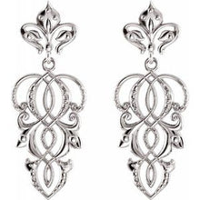 Load image into Gallery viewer, Fleur-de-Lis Earrings
