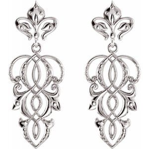 Fleur-de-Lis Earrings