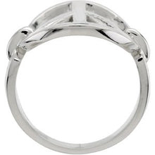 Load image into Gallery viewer, Sterling Silver Peace Sign Ring
