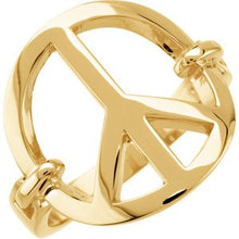 Load image into Gallery viewer, Peace Sign Ring
