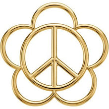 Load image into Gallery viewer, Peace Sign Pendant
