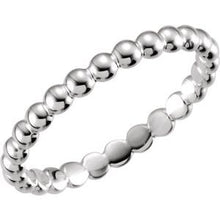 Charger l'image dans la galerie, Beaded Stackable Ring
