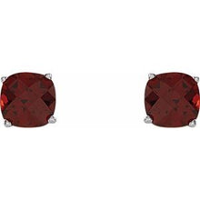Load image into Gallery viewer, Cushion 4-Prong Scroll Setting¬Æ Earrings 
