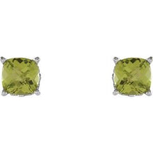 Load image into Gallery viewer, Cushion 4-Prong Scroll Setting¬Æ Earrings 
