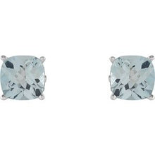 Load image into Gallery viewer, Cushion 4-Prong Scroll Setting¬Æ Earrings 
