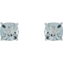 Load image into Gallery viewer, Cushion 4-Prong Scroll Setting¬Æ Earrings 
