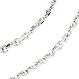 1.75 mm Solid Cable Diamond Cut Chain 