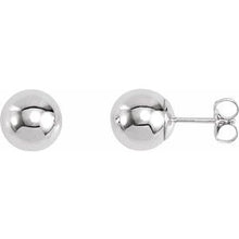 Load image into Gallery viewer, Bright Finish Ball Earrings
