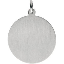 Load image into Gallery viewer, Sterling Silver 22 mm St. Michael Medal
