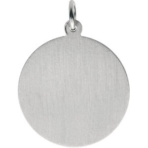 Sterling Silver 22 mm St. Michael Medal