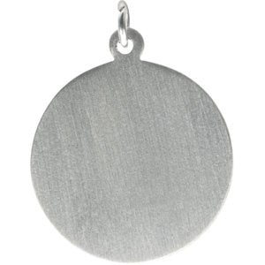 Sterling Silver 18 mm St. Michael Medal