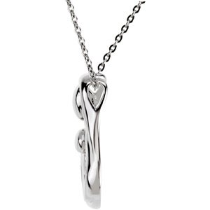 Sterling Silver 1 Child Mother's Embrace 18" Necklace