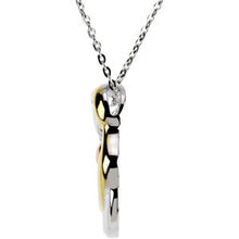 Charger l&#39;image dans la galerie, 18K Yellow Gold-Plated and 14K Rose Gold-Plated Sterling Silver 1 Child Family 18&quot; Necklace
