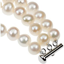 Load image into Gallery viewer, Freshwater Cultured Pearl Triple Strand Bracelet
