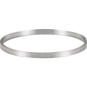 Sterling Silver 4.75 mm Bangle Bracelet