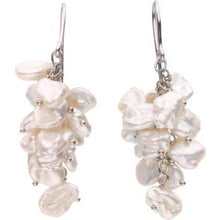 Load image into Gallery viewer, Freshwater Cultured Keshi Pearl Earrings

