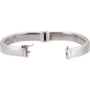 Hinged Bangle Bracelet