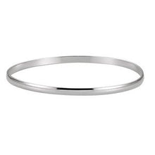 Load image into Gallery viewer, Sterling Silver 4 mm Bangle Bracelet
