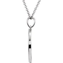 Load image into Gallery viewer, Crescent Moon Necklace or Pendant
