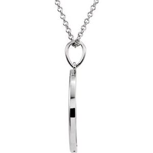 Crescent Moon Necklace or Pendant