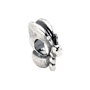 Kera¬Æ Sterling Silver Butterfly Bead